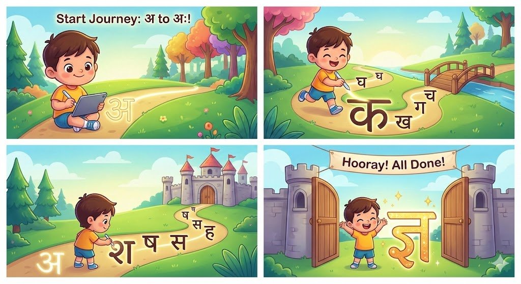 Hindi Tracing